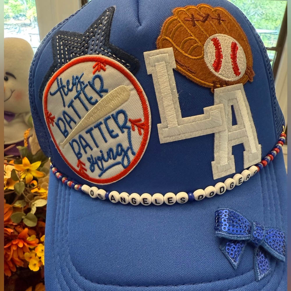 LA dodgers World Series hats baseball trucker junk hats 2025